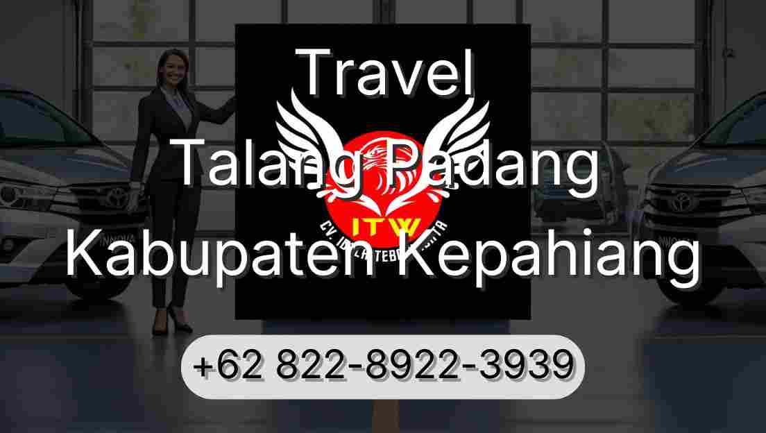 Travel Talang Padang Kabupaten Kepahiang