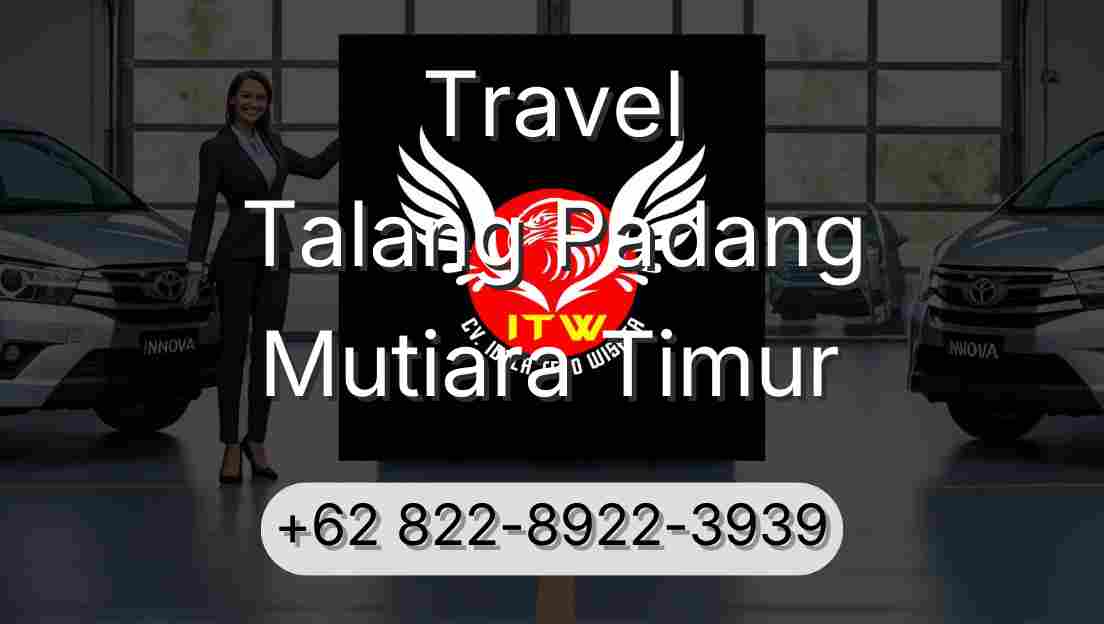 Travel Talang Padang Mutiara Timur