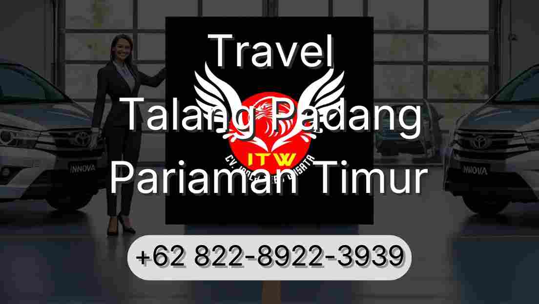 Travel Talang Padang Pariaman Timur