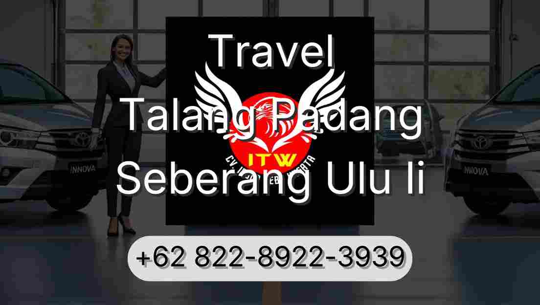 Travel Talang Padang Seberang Ulu Ii