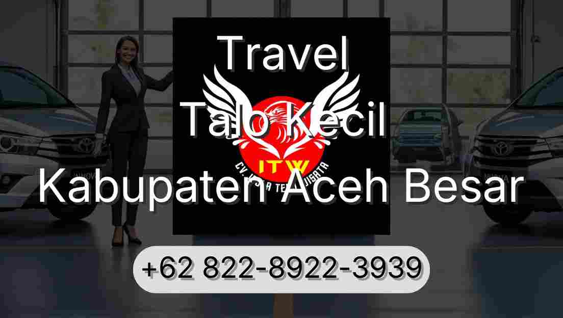 Travel Talo Kecil Kabupaten Aceh Besar