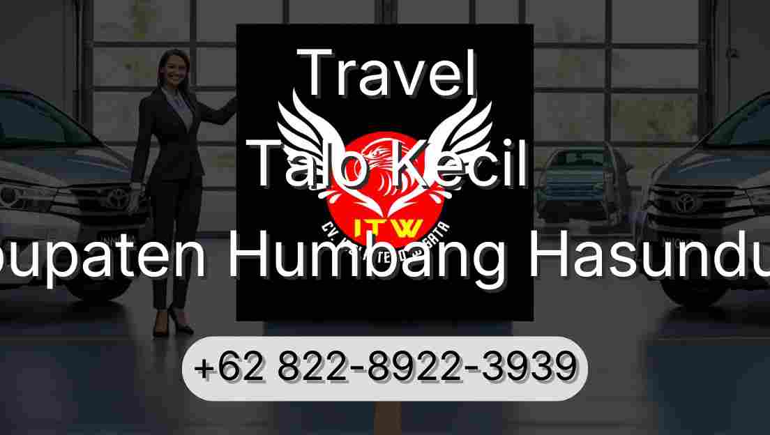Travel Talo Kecil Kabupaten Humbang Hasundutan