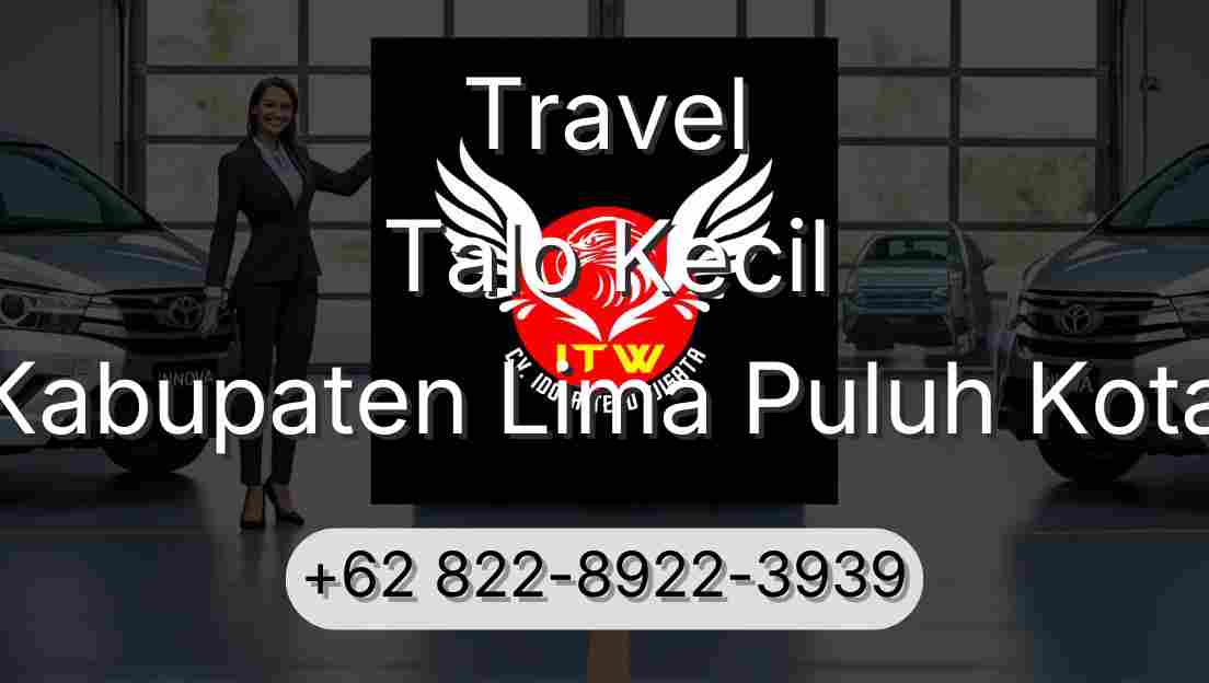 Travel Talo Kecil Kabupaten Lima Puluh Kota