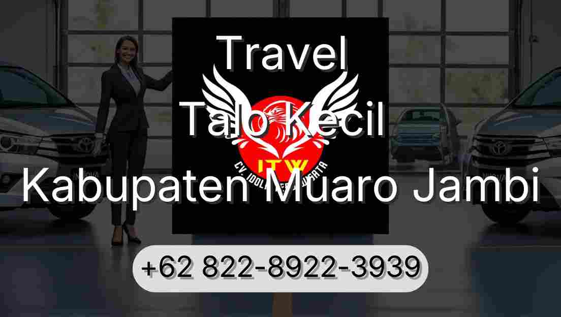 Travel Talo Kecil Kabupaten Muaro Jambi