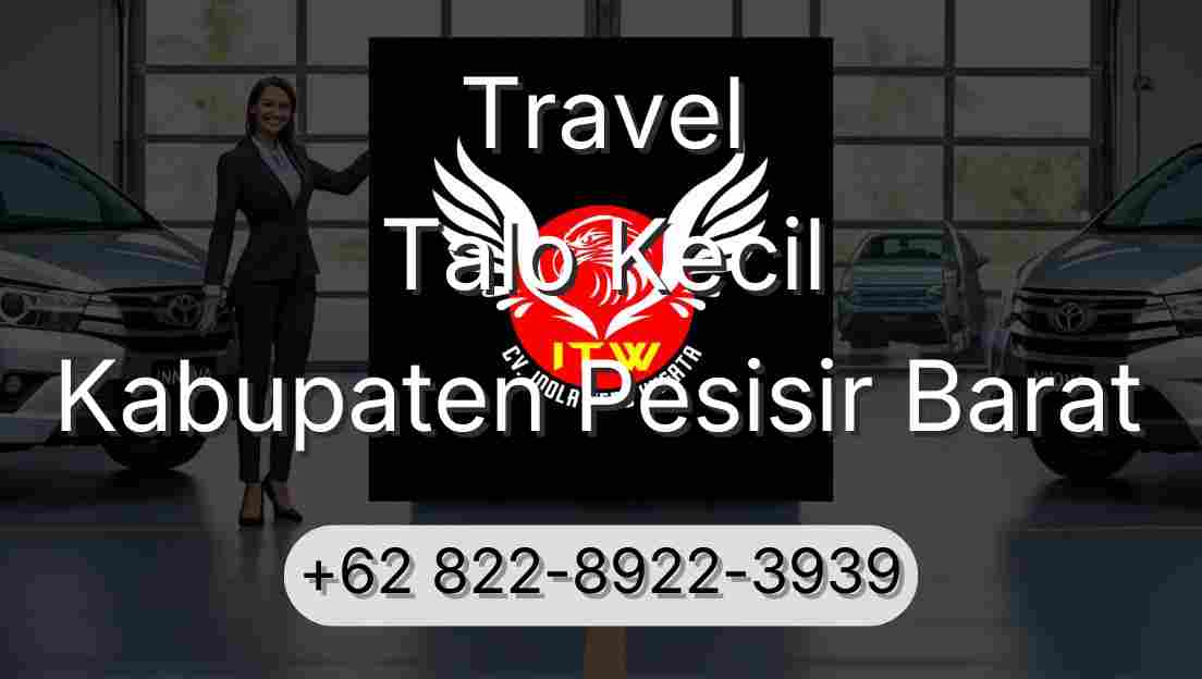 Travel Talo Kecil Kabupaten Pesisir Barat