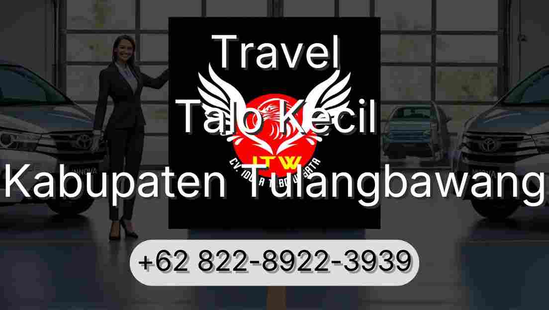 Travel Talo Kecil Kabupaten Tulangbawang