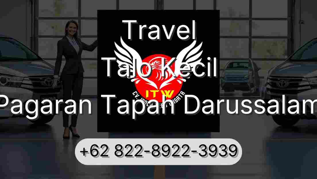 Travel Talo Kecil Pagaran Tapah Darussalam