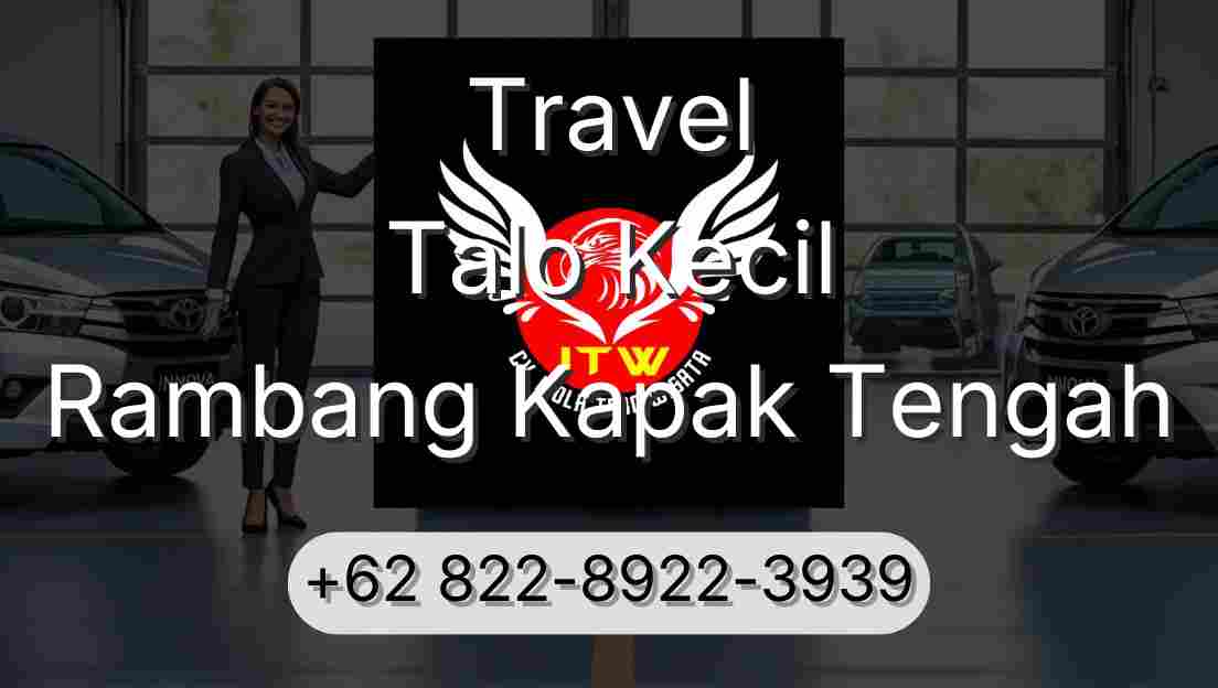 Travel Talo Kecil Rambang Kapak Tengah