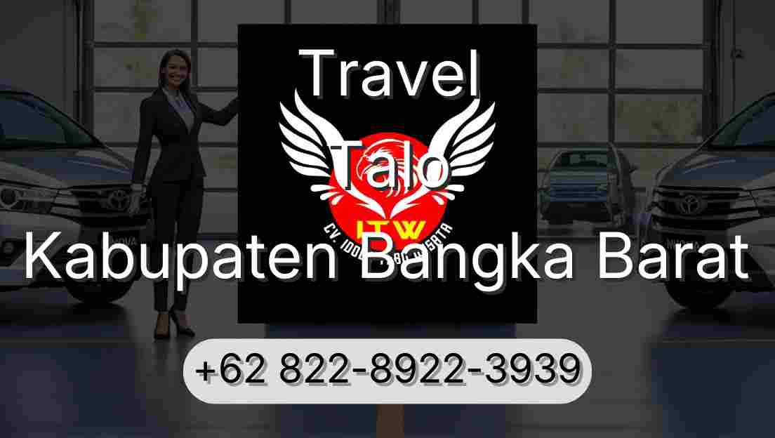 Travel Talo Kabupaten Bangka Barat