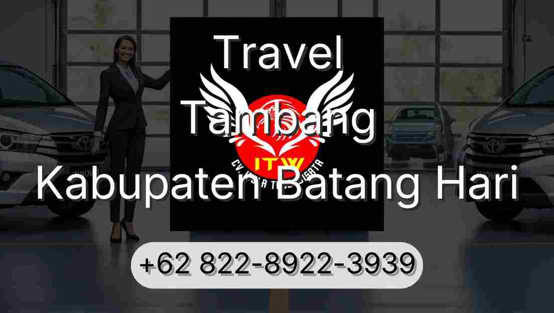 Travel Tambang Kabupaten Batang Hari