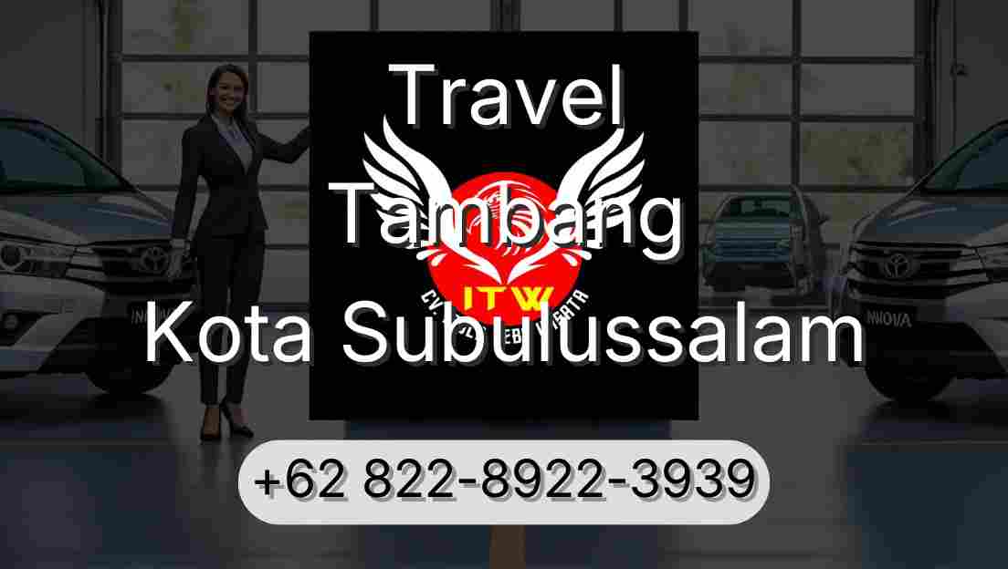 Travel Tambang Kota Subulussalam