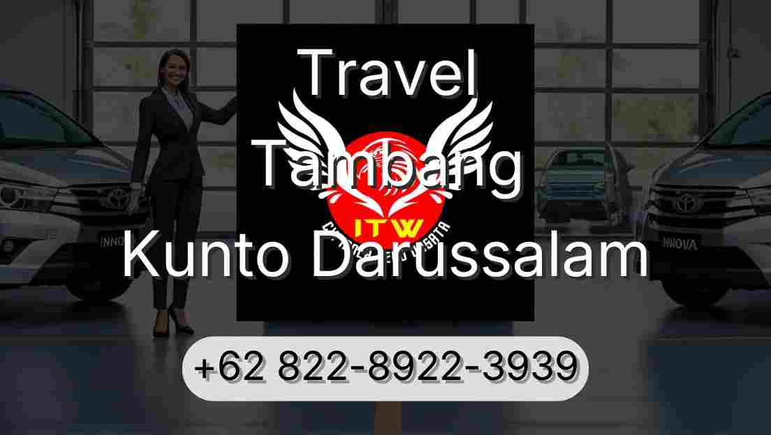 Travel Tambang Kunto Darussalam
