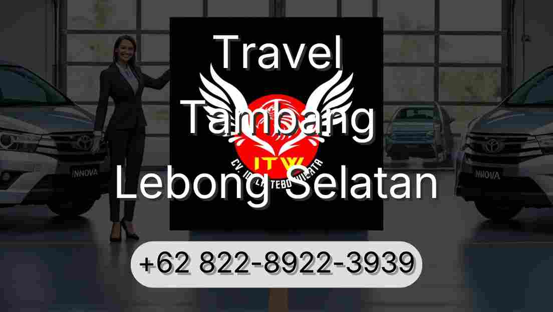 Travel Tambang Lebong Selatan