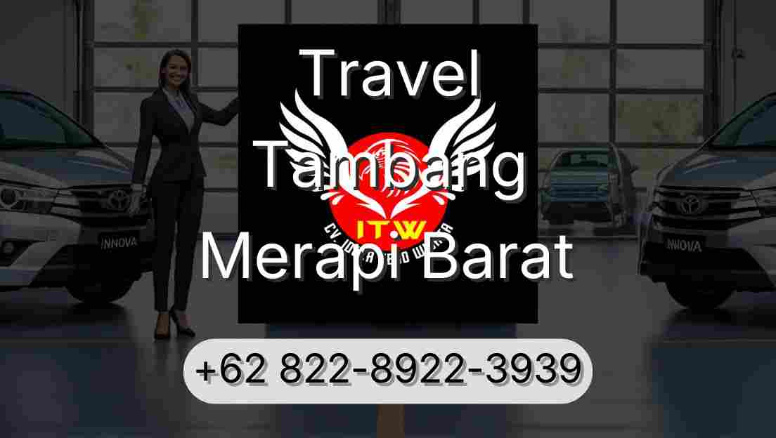Travel Tambang Merapi Barat