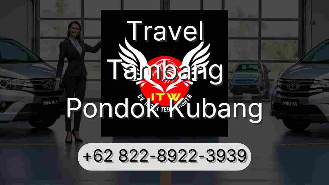 Travel Tambang Pondok Kubang