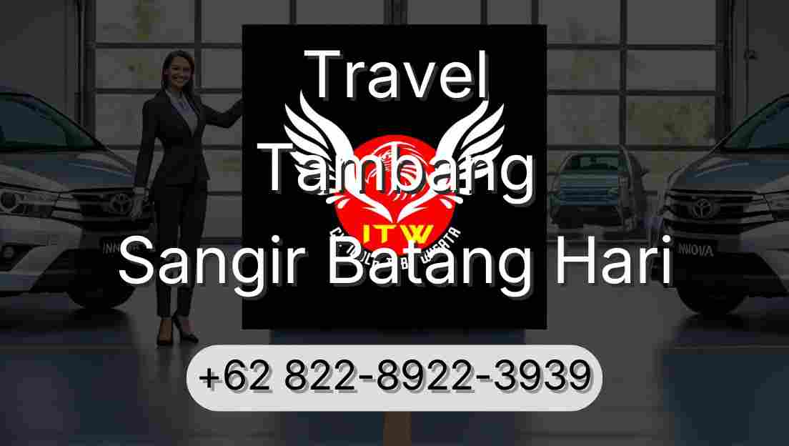 Travel Tambang Sangir Batang Hari