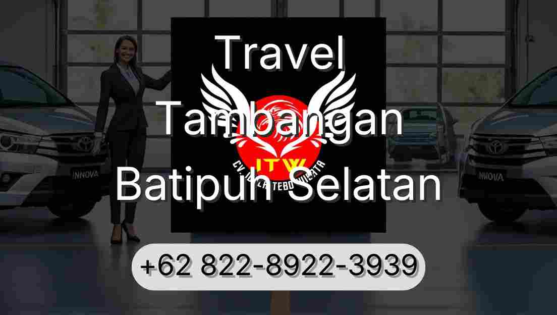 Travel Tambangan Batipuh Selatan