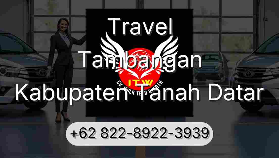Travel Tambangan Kabupaten Tanah Datar