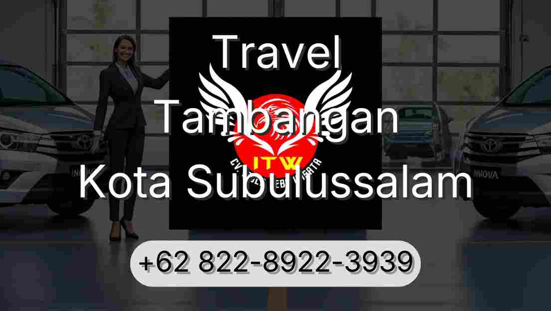 Travel Tambangan Kota Subulussalam