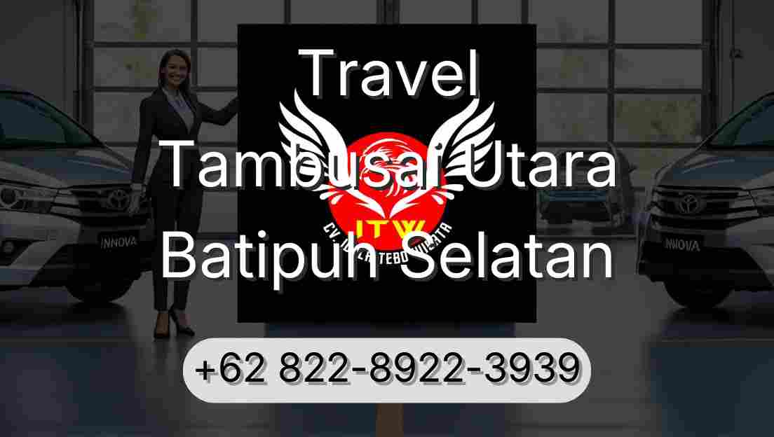 Travel Tambusai Utara Batipuh Selatan