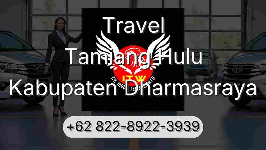 Travel Tamiang Hulu Kabupaten Dharmasraya