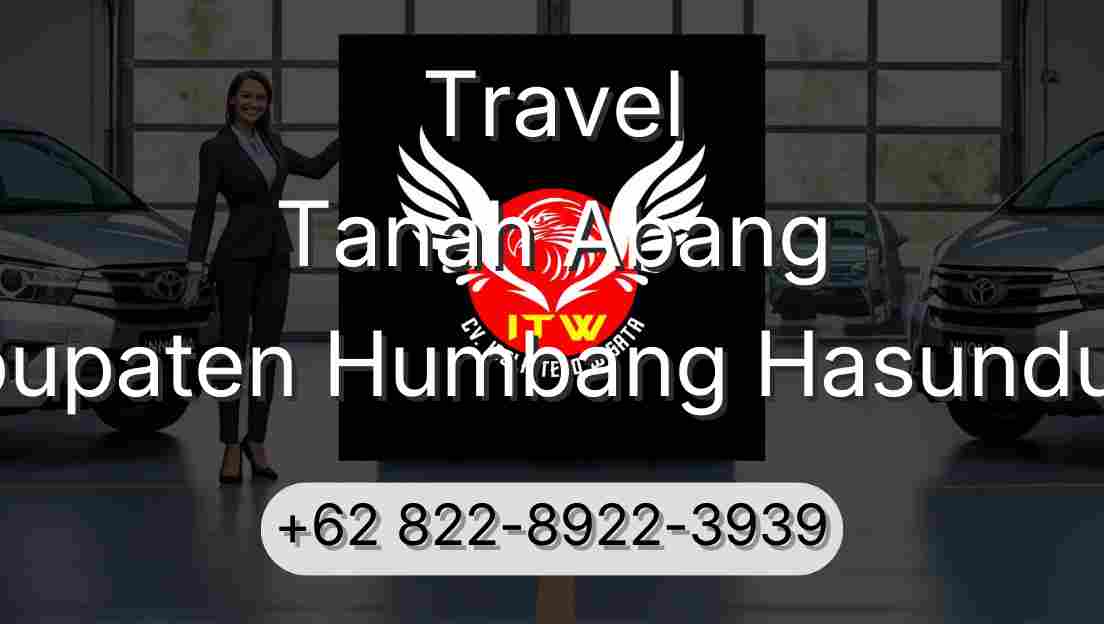 Travel Tanah Abang Kabupaten Humbang Hasundutan