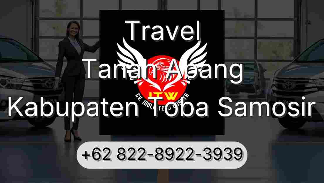 Travel Tanah Abang Kabupaten Toba Samosir