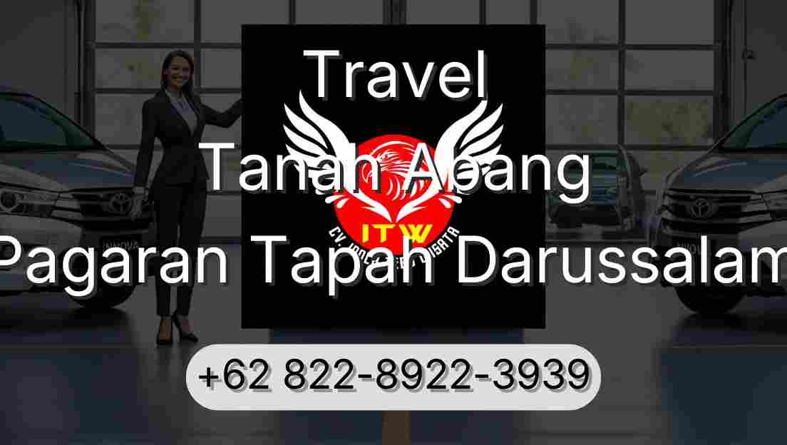 Travel Tanah Abang Pagaran Tapah Darussalam
