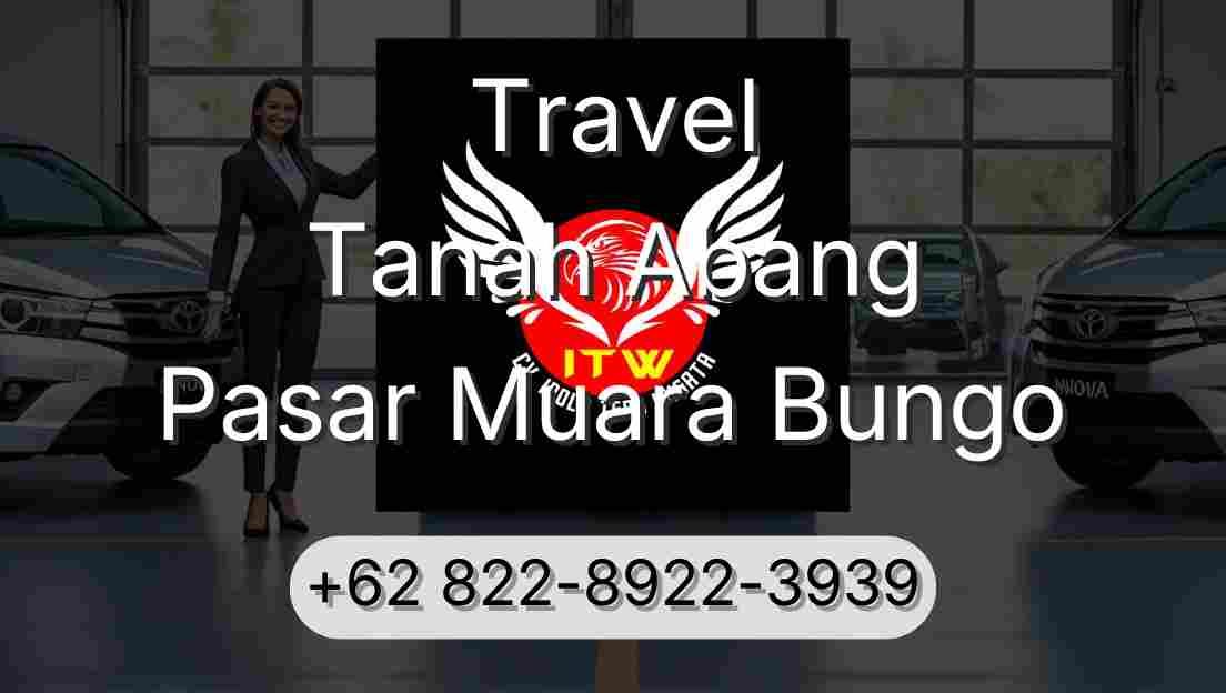 Travel Tanah Abang Pasar Muara Bungo