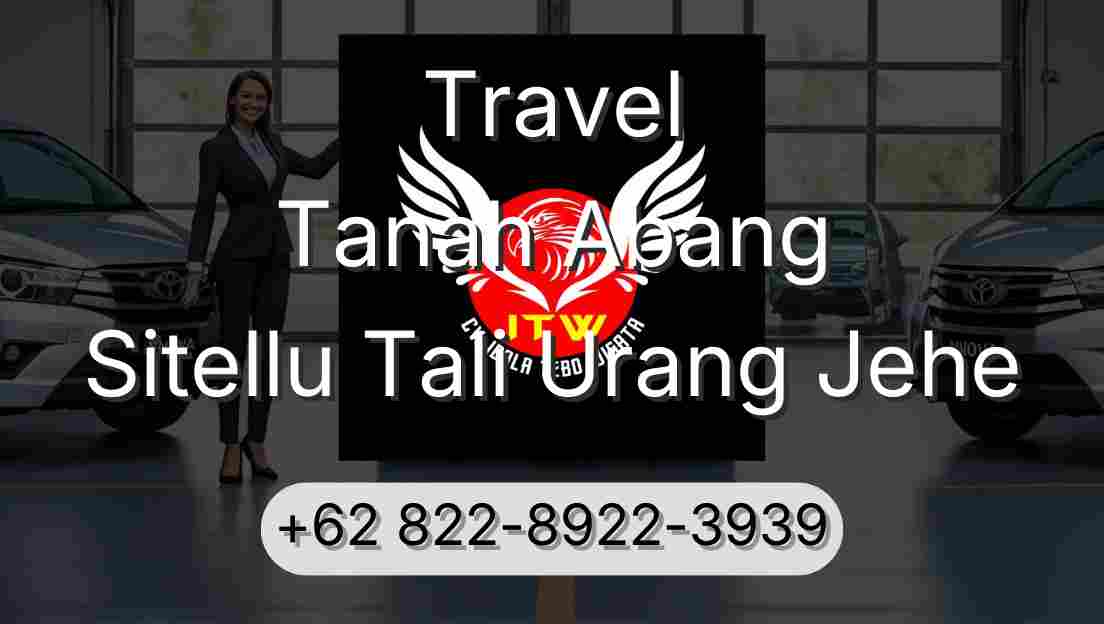 Travel Tanah Abang Sitellu Tali Urang Jehe