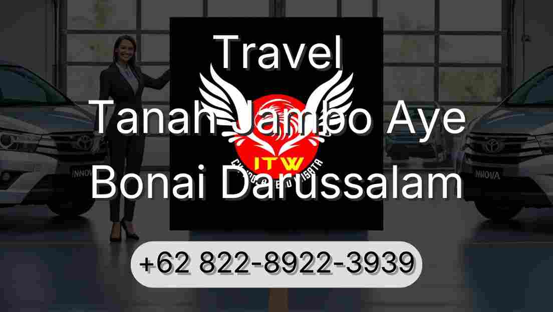 Travel Tanah Jambo Aye Bonai Darussalam