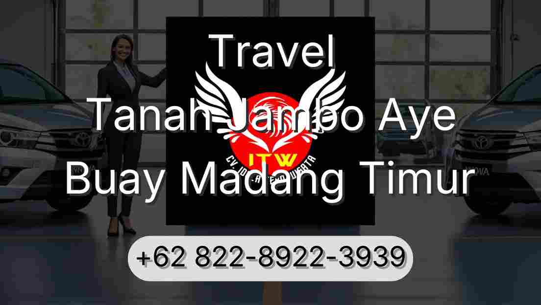 Travel Tanah Jambo Aye Buay Madang Timur