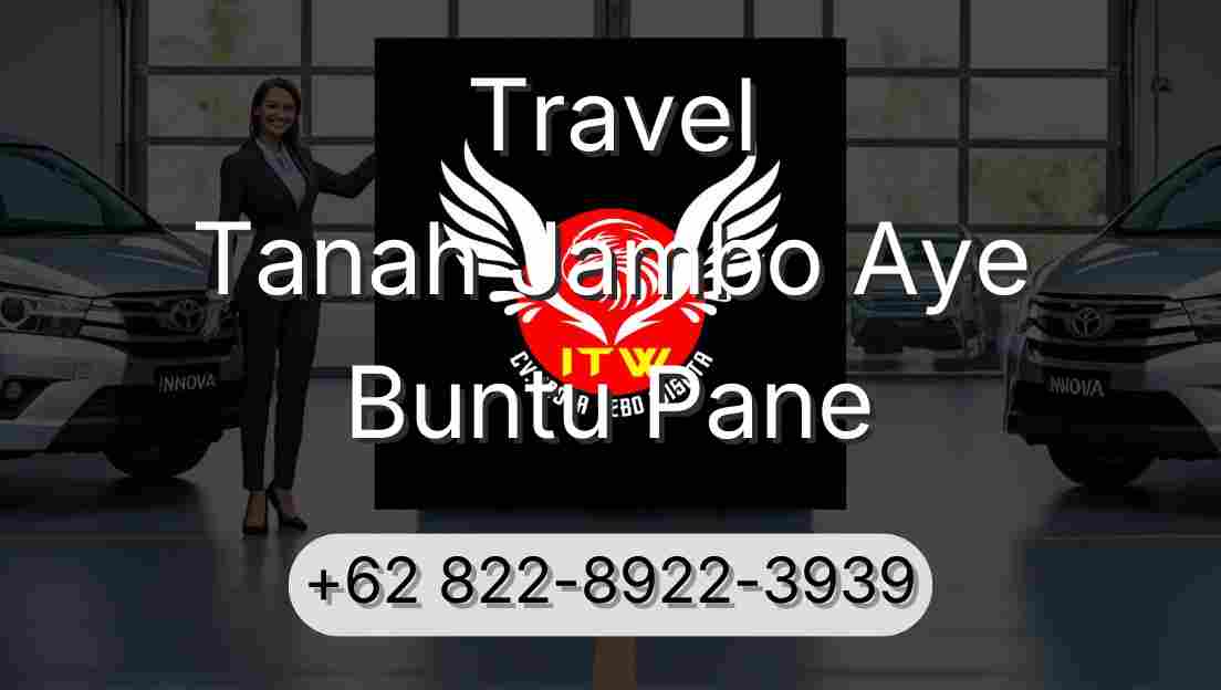 Travel Tanah Jambo Aye Buntu Pane