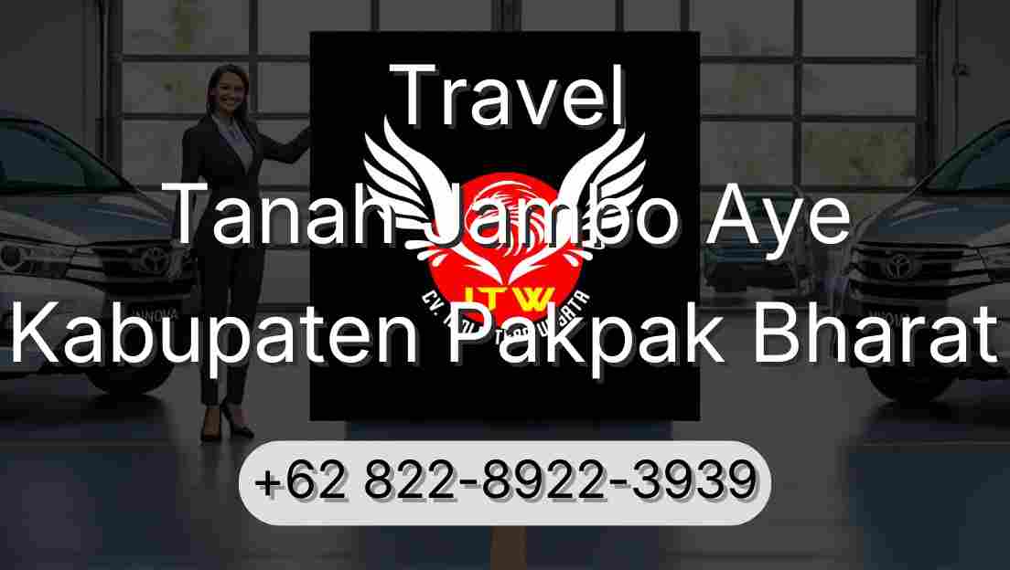 Travel Tanah Jambo Aye Kabupaten Pakpak Bharat