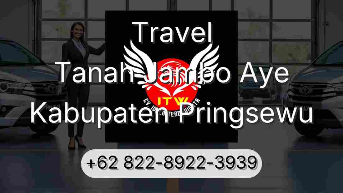 Travel Tanah Jambo Aye Kabupaten Pringsewu