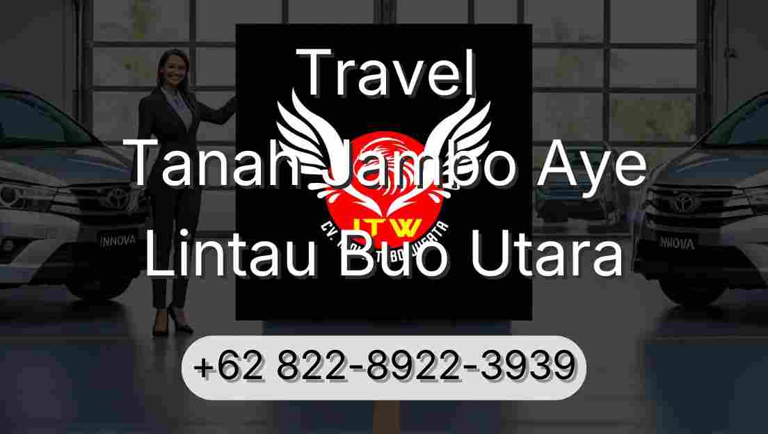 Travel Tanah Jambo Aye Lintau Buo Utara