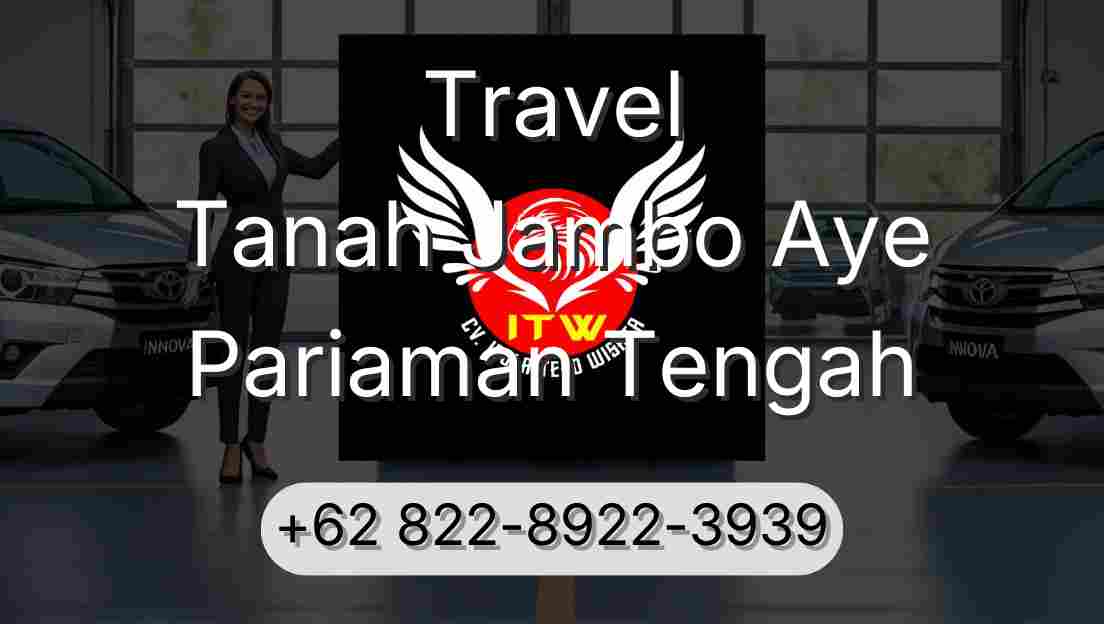 Travel Tanah Jambo Aye Pariaman Tengah