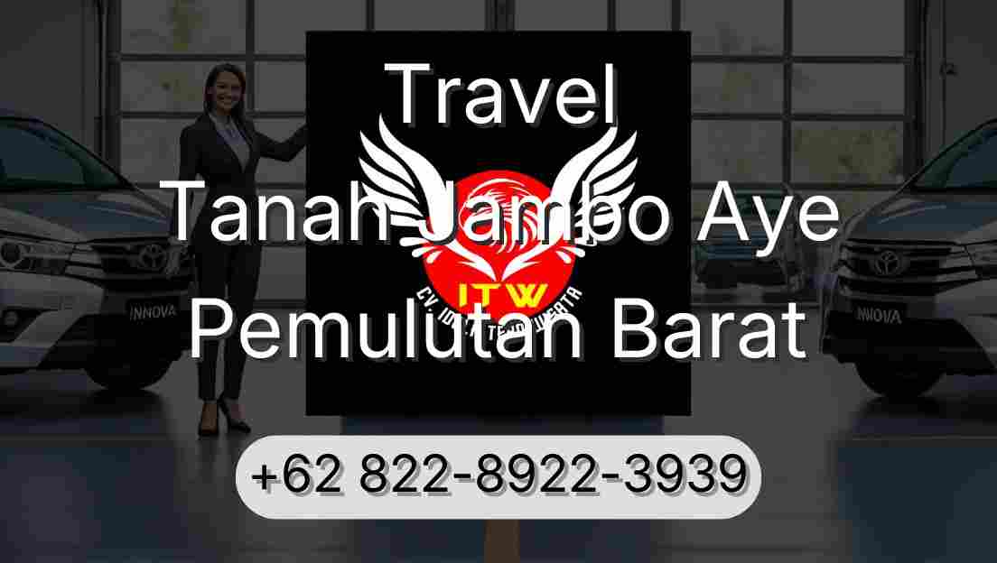 Travel Tanah Jambo Aye Pemulutan Barat