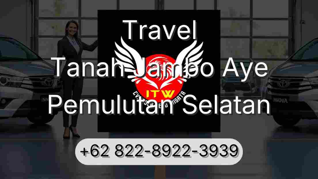 Travel Tanah Jambo Aye Pemulutan Selatan