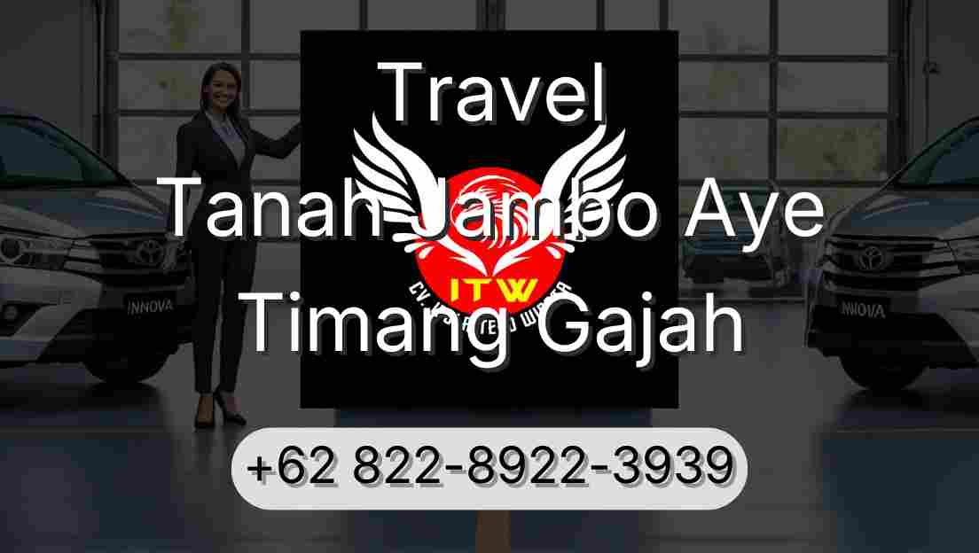 Travel Tanah Jambo Aye Timang Gajah