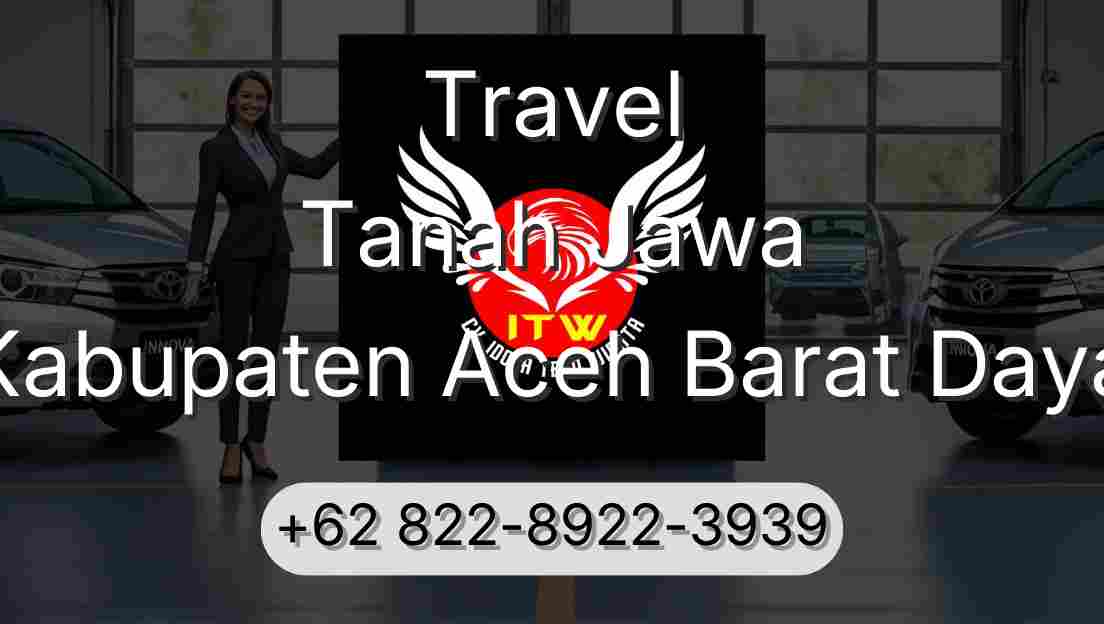 Travel Tanah Jawa Kabupaten Aceh Barat Daya
