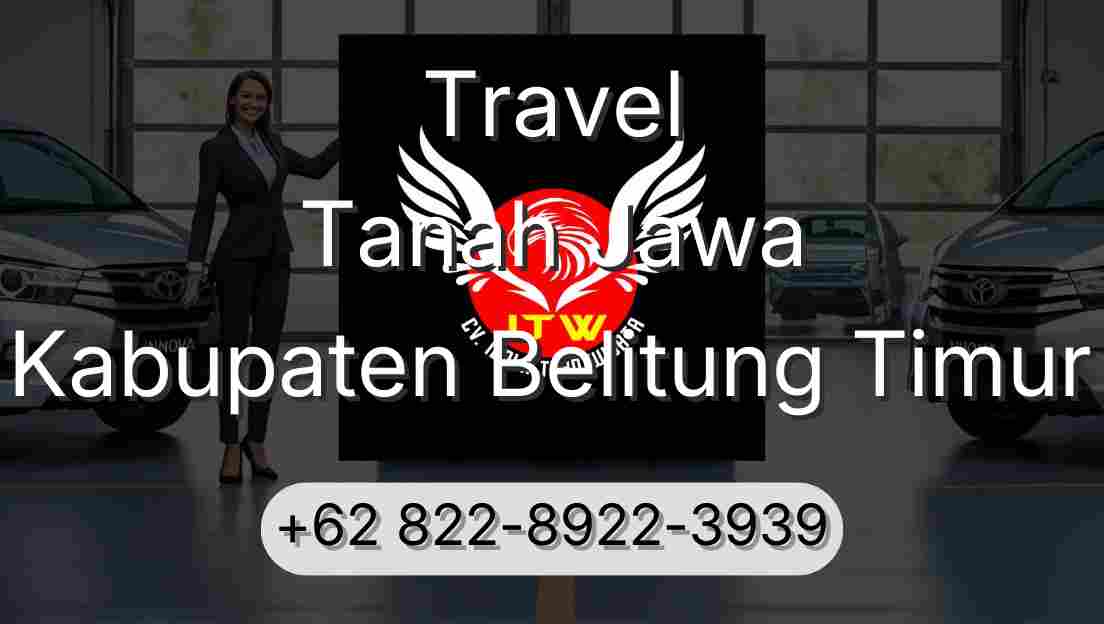 Travel Tanah Jawa Kabupaten Belitung Timur