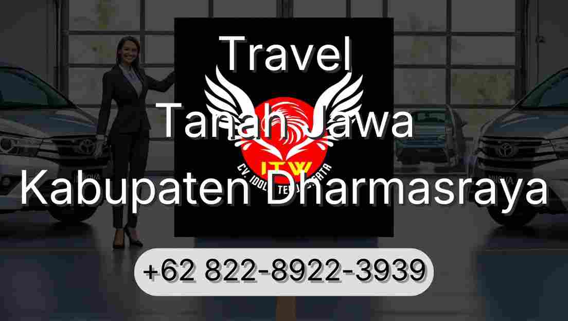 Travel Tanah Jawa Kabupaten Dharmasraya