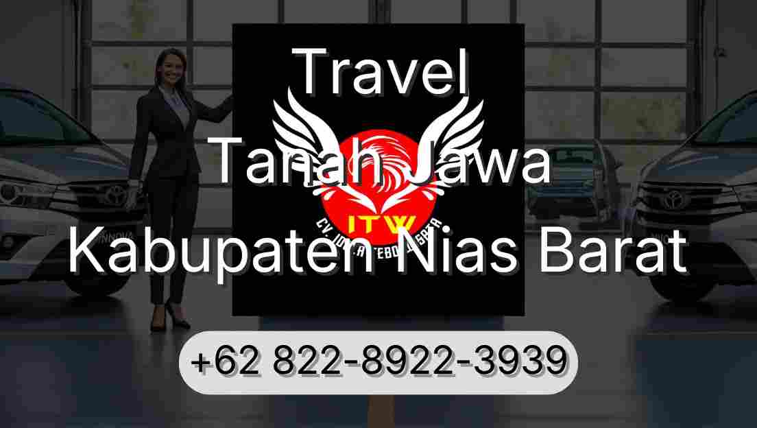 Travel Tanah Jawa Kabupaten Nias Barat