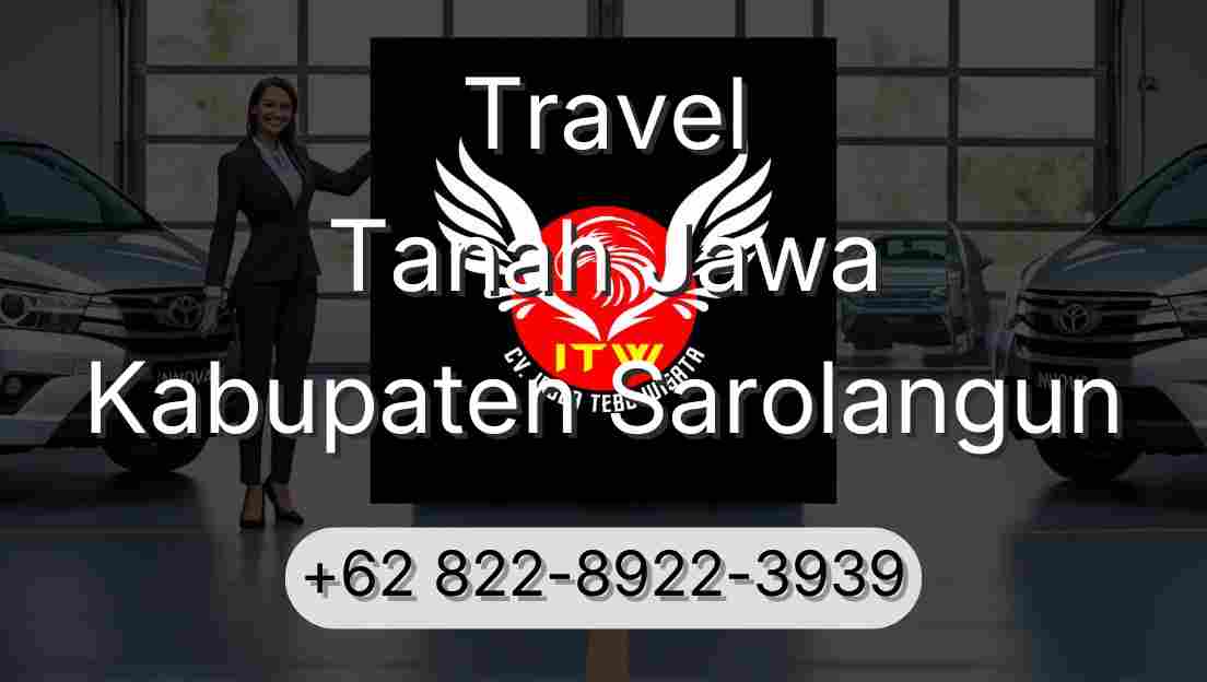 Travel Tanah Jawa Kabupaten Sarolangun