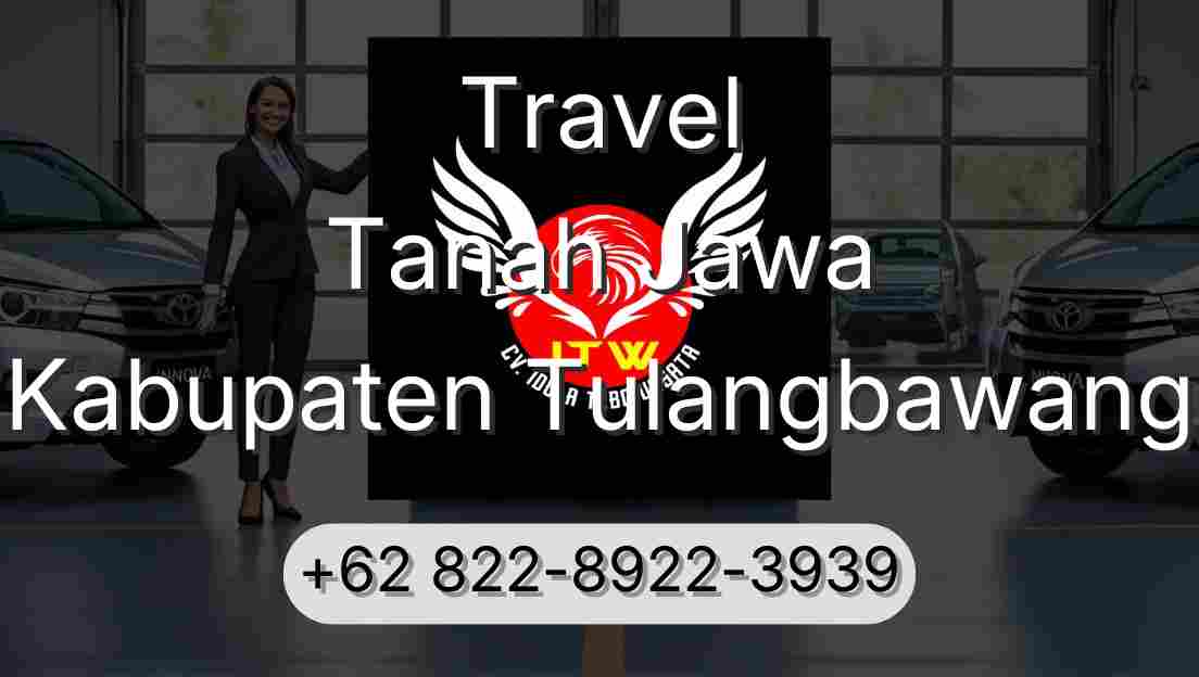 Travel Tanah Jawa Kabupaten Tulangbawang