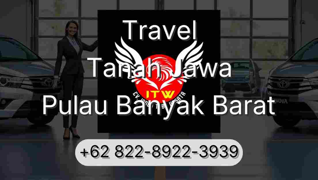 Travel Tanah Jawa Pulau Banyak Barat