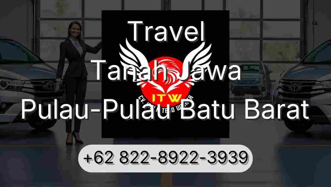 Travel Tanah Jawa Pulau-Pulau Batu Barat