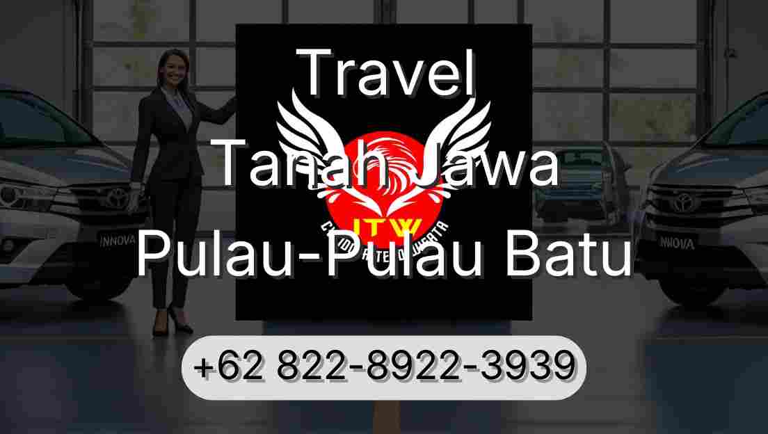 Travel Tanah Jawa Pulau-Pulau Batu