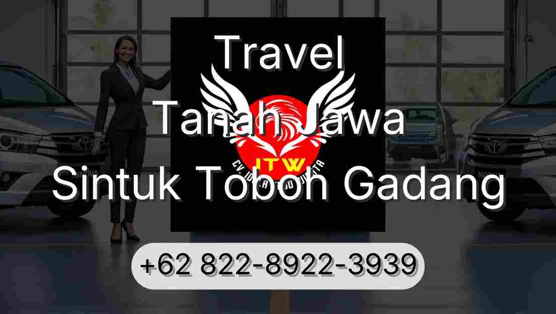 Travel Tanah Jawa Sintuk Toboh Gadang